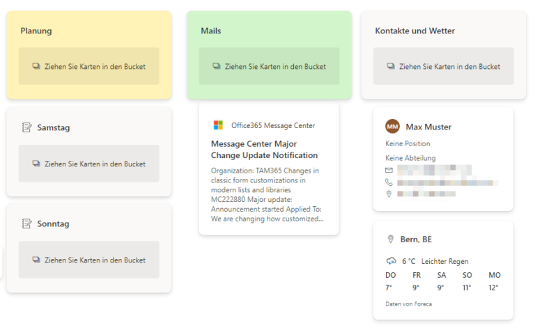 Preview von Outlook Spaces verfügbar