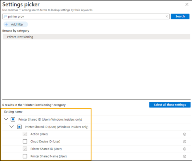 Universal Print Drucker über Intune an Windows Clients verteilen