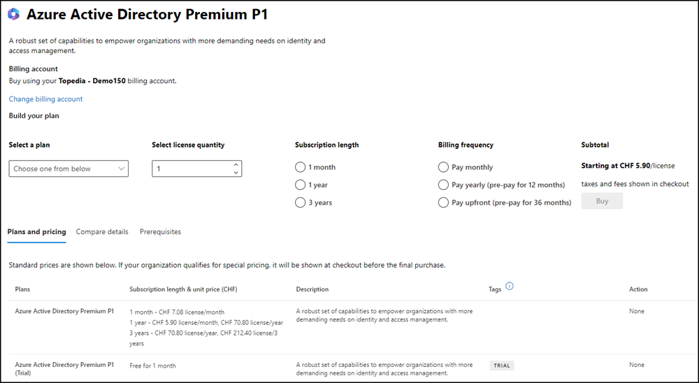 Aus Azure AD Premium P1 wird Microsoft Entra ID P1