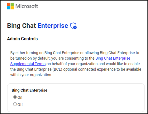 Bing Chat Enterprise aktivieren/deaktivieren