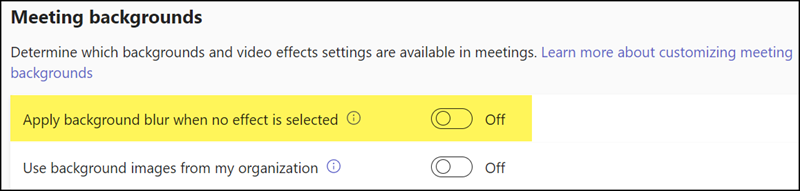 Meeting Customization Policies