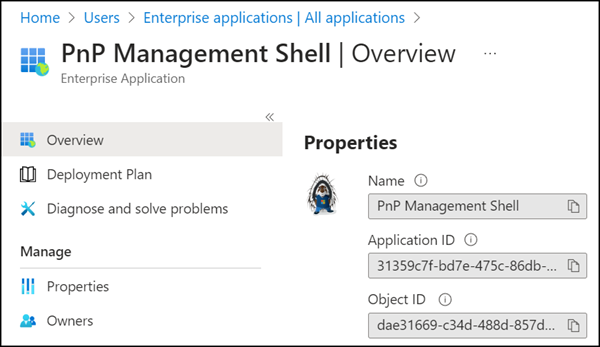 PnP PowerShell Multi-Tenant App