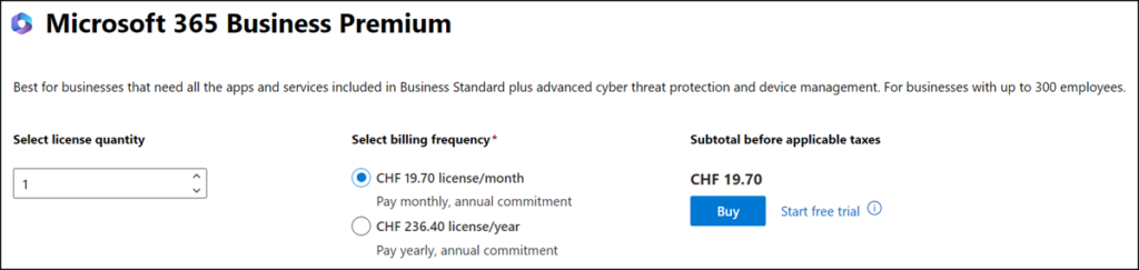 Microsoft Online Subscription Agreement (MOSA)