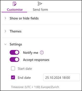 Neue Funktionen in Microsoft Lists Forms