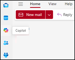 Copilot in Outlook im Web (angepinnt)